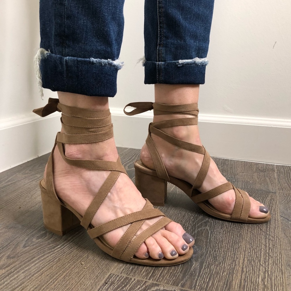 Brown Strappy Sandals